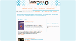 Desktop Screenshot of brunswickbooks.ca